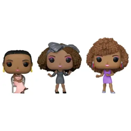 Whitney Houston Funko POP! Icons Vinyl Figures 3-Pack Exclusive Edition 9 cm product photo