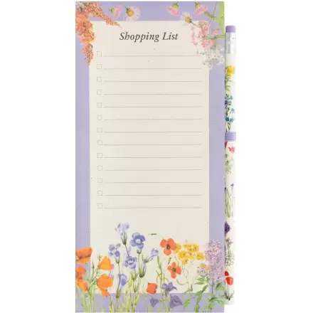 Wild Flowers magnetic notepads product photo