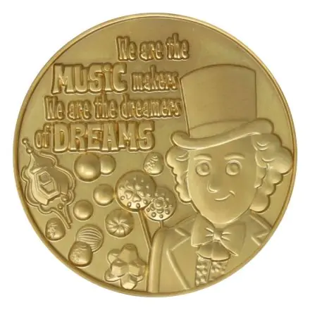 Willy Wonka & the Chocolate Factory Collectable Coin Dreamers Limited Edition product photo