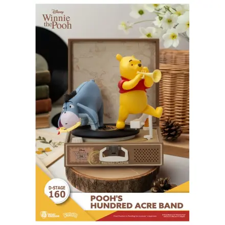 Winnie the Pooh Record Player Series PVC figure Pooh's Hundred Acre Band 12 cm product photo