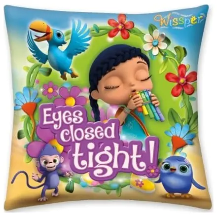Wissper Pillow Eyes Closed tight! 40 x 40 cm product photo