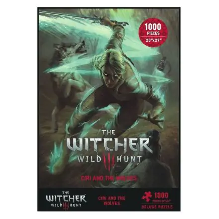 Witcher 3 Wild Hunt Puzzle Ciri and the Wolves termékfotója