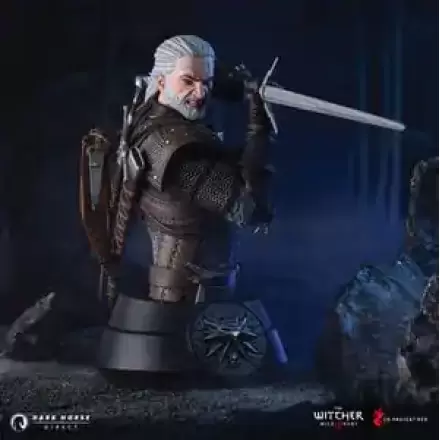 Witcher 3 Wild Hunt Bust Geralt 15 cm product photo