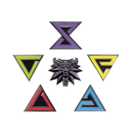 Witcher 3 Wild Hunt Pin Badges 6-Pack product photo