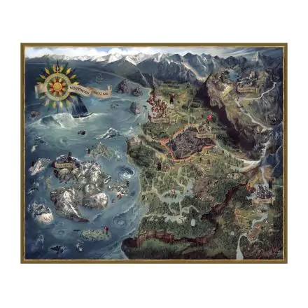 Witcher 3 Wild Hunt Puzzle Northern Realms Map product photo
