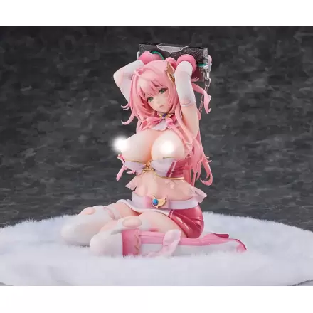 With the Snap of My Fingers, Forced Ovulation Hypnosis Statue 1/5 Marble, the Heroine of Justice 19 cm product photo