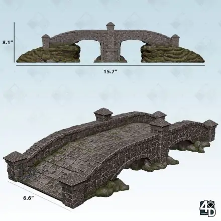 WizKids 4D Settings Miniatures Stone Bridge product photo