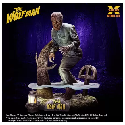 Wolf Man Plastic Model Kit 1/8 Lon Chaney Jr. as Wolf Man 22 cm product photo