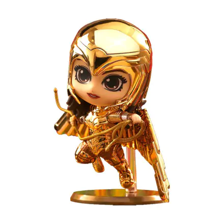 Wonder Woman 1984 Cosbaby (S) Mini Figure Golden Armor Wonder Woman (Metallic Gold Version) 10 cm termékfotója