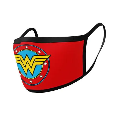 Wonder Woman Face Masks 2-Pack Logo product photo
