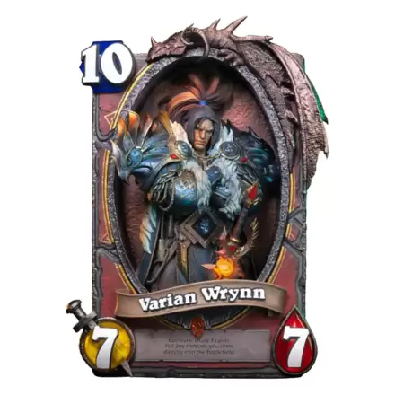 Hearthstone 3D Art Frame Statue Varian Wrynn 31 cm product photo