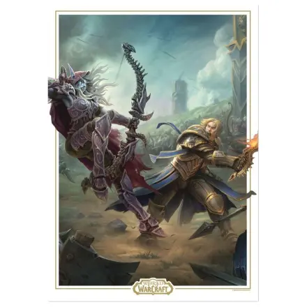World of Warcraft Sylvanas vs Anduin Art Print Limited Edition product photo