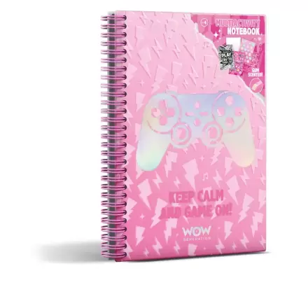 Wow Generation Gamer Valentina A5 notebook termékfotója