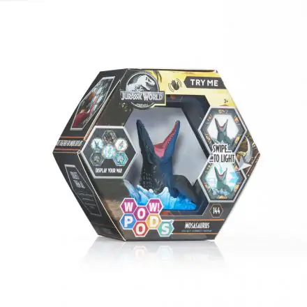 WOW! POD Jurassic World Mosasaurus led figure product photo