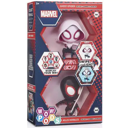 WOW! POD Marvel Miles Morales + Ghost Spider led figures set product photo