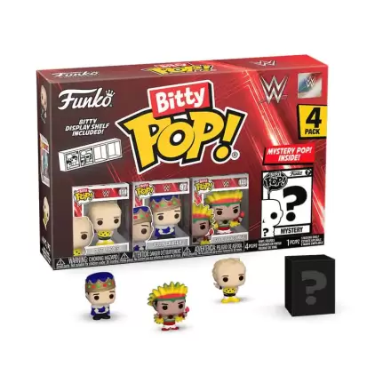 WWE Bitty Funko POP! Vinyl Figure 4-Pack Dusty Rhodes 2,5 cm termékfotója