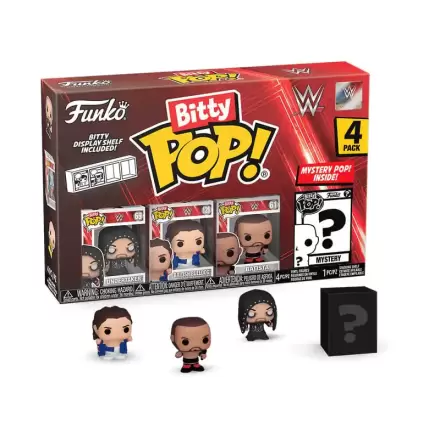 WWE Bitty Funko POP! Vinyl Figure 4-Pack The Undertaker 2,5 cm termékfotója