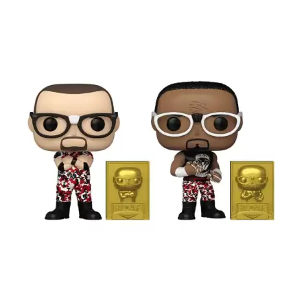 WWE Funko POP! & Buddy! Vinyl Figure 2-Pack The Dudley Boyz: Bubba Ray & D-Von (2018 Hall of Fame) Exclusive 9 cm product photo