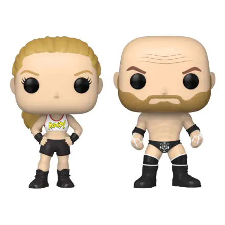 WWE POP! Vinyl Figures 2-Pack Rousey/Triple H 9 cm termékfotója