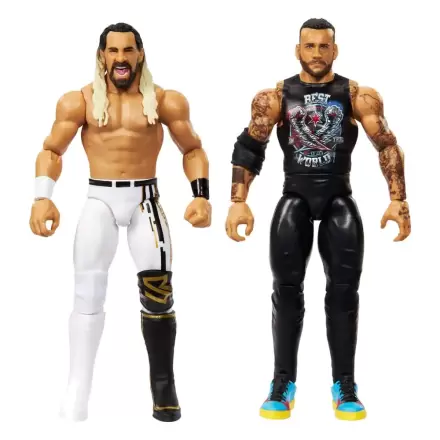 WWE Main Event Showdown Action Figures CM Punk vs Seth 