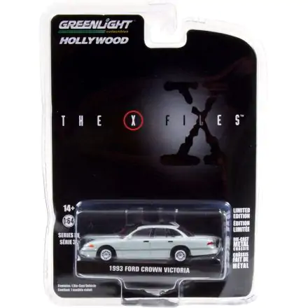 X-Files Diecast Model 1/64 1993 Ford Crown Victoria Washington D.C. Unmarked Agent product photo