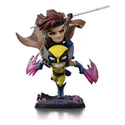 X-Men 97 Mini Co. PVC Figure Gambit and Wolverine 23 cm termékfotója