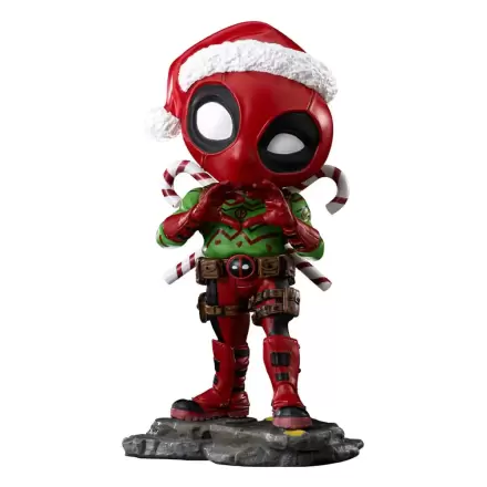 X-Men Mini Co. PVC Figure Deadpool Christmas Version 15 cm termékfotója