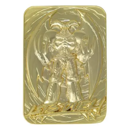 Yu-Gi-Oh! Replica Card Summoned Skull (gold plated) product photo