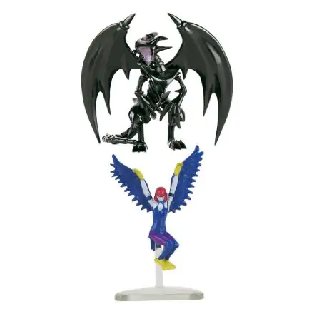 Yu-Gi-Oh! Action Figures 2-Pack Red-Eyes Black Dragon & Harpie Lady 10 cm product photo