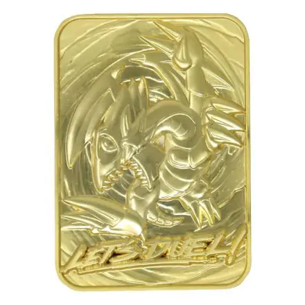 Yu-Gi-Oh! Replica Card Blue Eyes Toon Dragon (gold plated) product photo