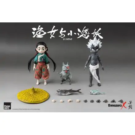 Zao Dao Statues 1/6 Fishergirl and Little Sea Elf Standard Edition 15 cm product photo
