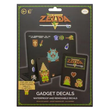 Zelda 8 bits gadget decals product photo
