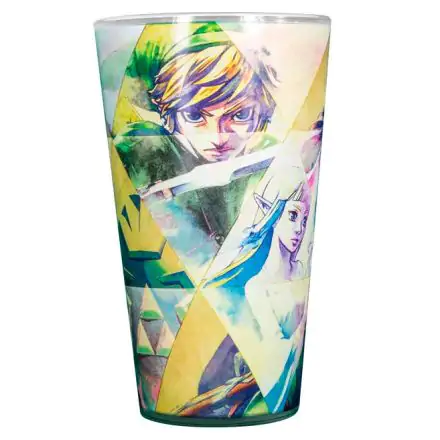 Zelda Hyrule colour change glass product photo