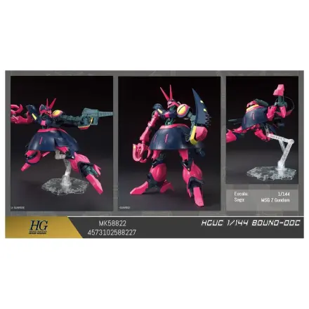 Zeta Gundam NRX-055 Baund Doc Mobile Suit Model Kit HGUC 1/144 product photo