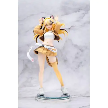Zetsumetsukigudan PVC Statue 1/7 Rescue No. 15 Shi Hu - Leopard Cat 23 cm product photo