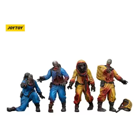Zombie Dark Source Action Figures 4-Pack Biochemical Lab Team 8 cm product photo