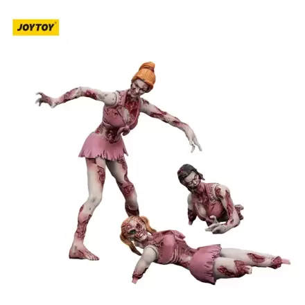 Zombie Dark Source Action Figures 3-Pack Cheer Leaders 8 cm product photo