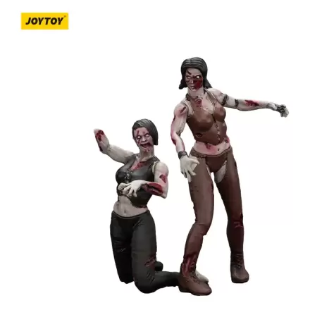 Zombie Dark Source Action Figures 2-Pack Female wrestlers 8 cm product photo