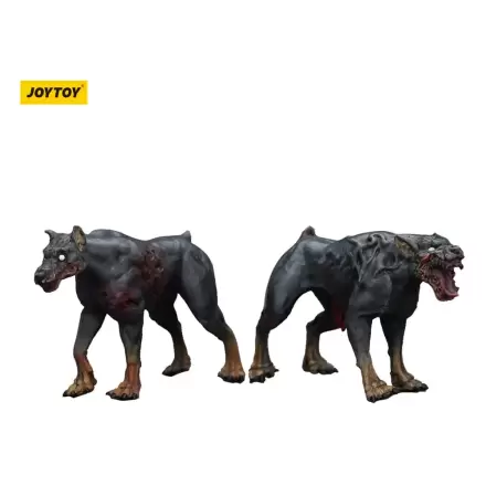 Zombie Dark Source Action Figures 2-Pack Police Dogs 8 cm product photo