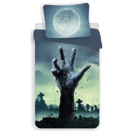 Zombie Moon Microfiber Duvet Cover product photo
