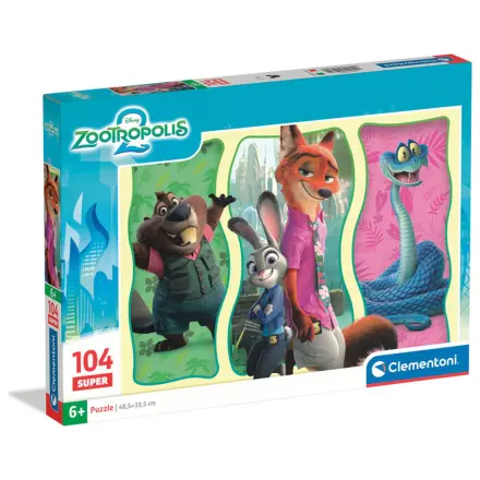 Zootopia 2 puzzle 104pcs product photo