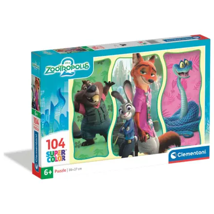 Zootopia 2 puzzle 104pcs product photo